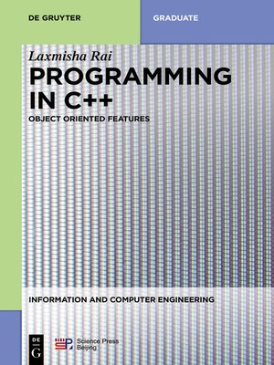 cover image of Programming in C++